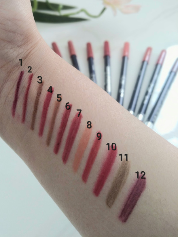 رنگ شماره ۲و۳و۵ موجود نیست